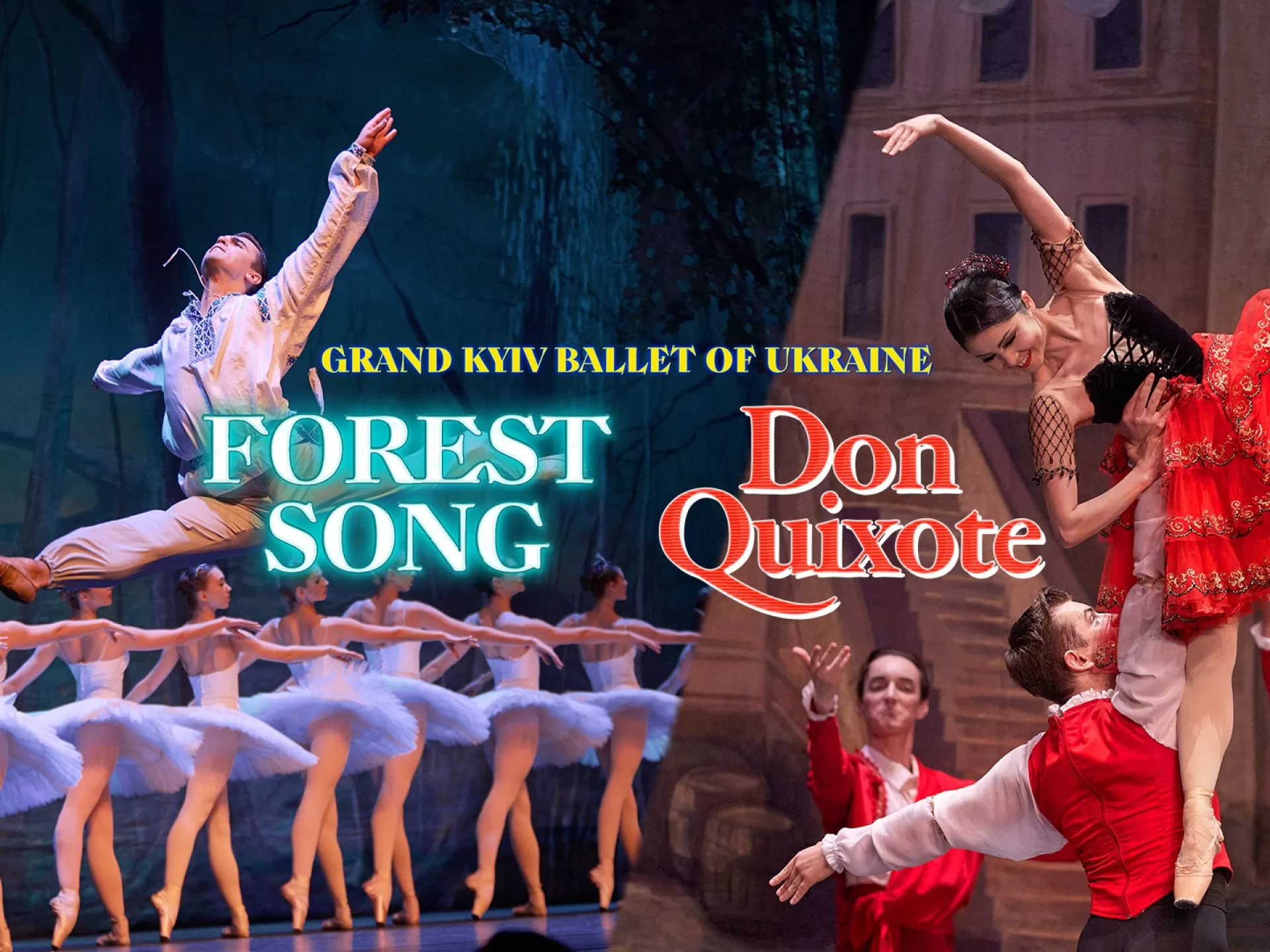 Ukraine ballet dances 'Forest Song' for peace