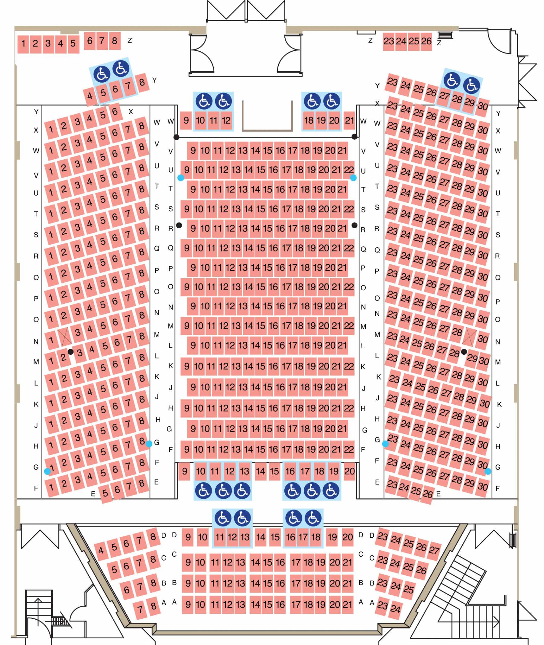 Prince Theater Seating Chart